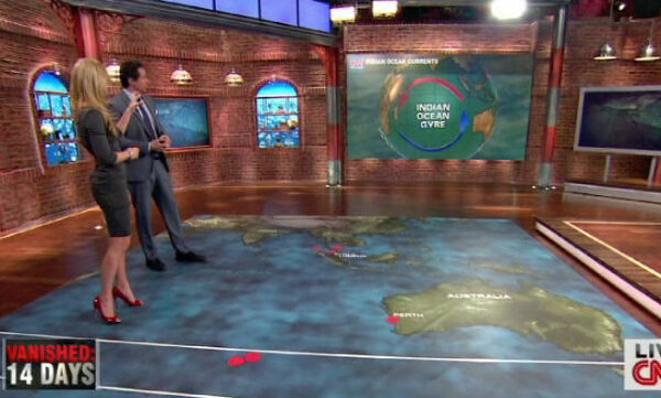 CNN New Day Indra Petersons and Chris Cuomo Floor Map Analysis